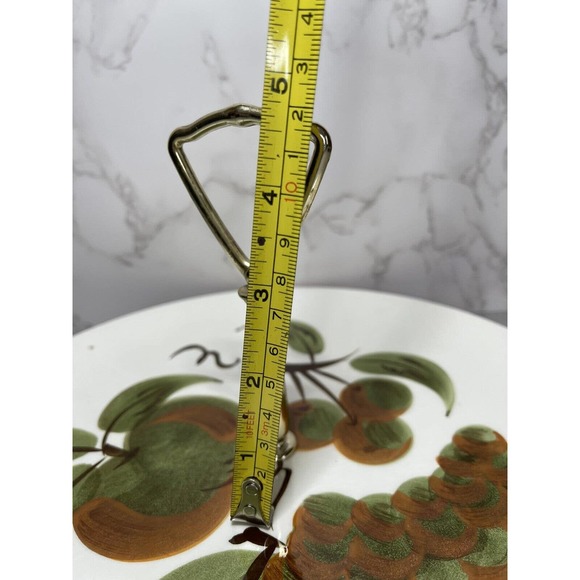 Vintage Mid Century Stangl Orchard Song 10" Tidbit Plate - Picture 9 of 9